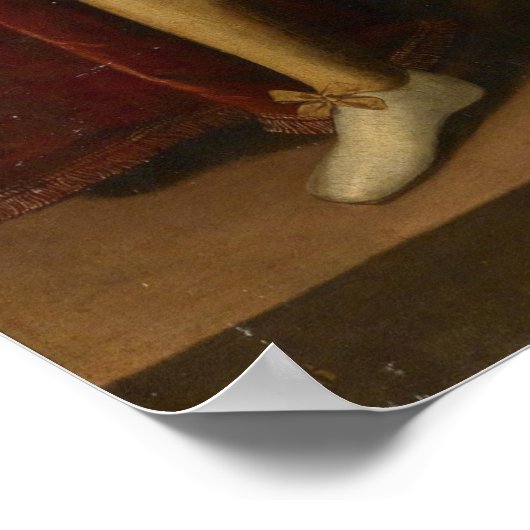 Anguissola - Portrait Giuliano II Cesarini 14 Poster (Ecke)