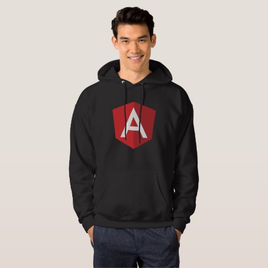 Angular js Developer Front end Developer Angular Hoodie (Vorne ganz)