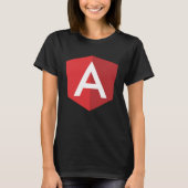 Angular js Developer  Front end Developer Angular  T-Shirt (Vorderseite)