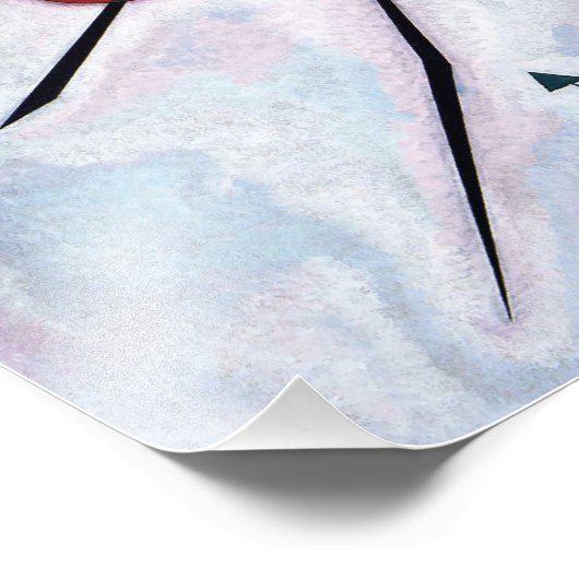 Angular Line by Kandinsky, 1930 Fotodruck (Ecke)