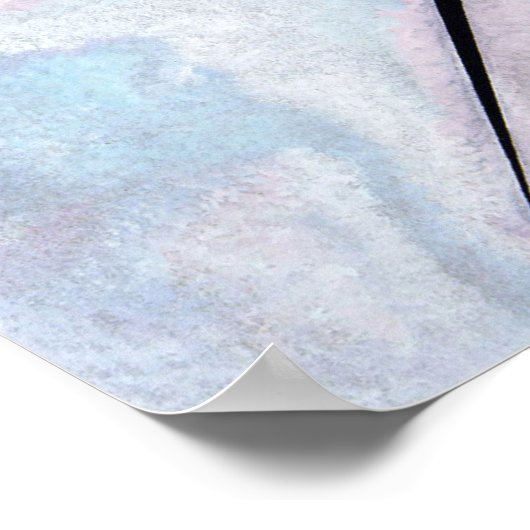 Angular Line by Kandinsky, 1930 Poster (Ecke)