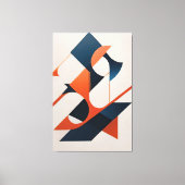 Angular Symphony Leinwanddruck (Vorderseite)