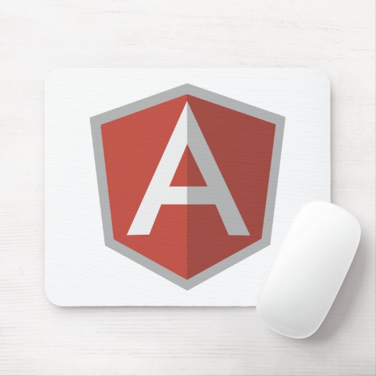 AngularJS Shield Logo Mousepad (Mit Mouse)