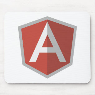 AngularJS Shield Logo Mousepad