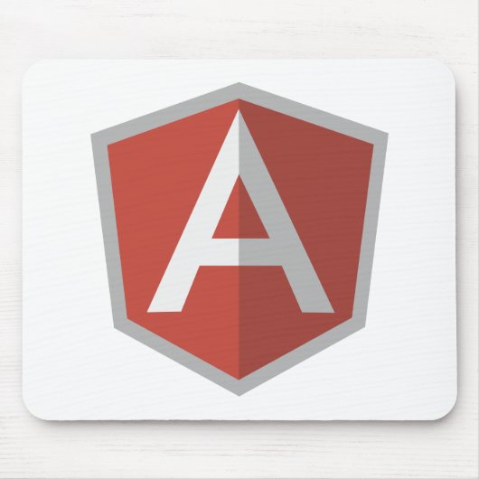 AngularJS Shield Logo Mousepad (Vorne)