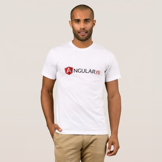 AngularJS T - Shirt (Vorne ganz)