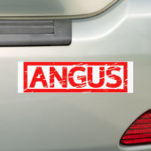 Angus-Briefmarke Autoaufkleber (Auf Auto)