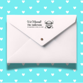 Angus Bull personalisieren Rücksendeadresse der Ku Permastempel