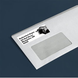 Angus Bull Rücksendeadresse Permastempel