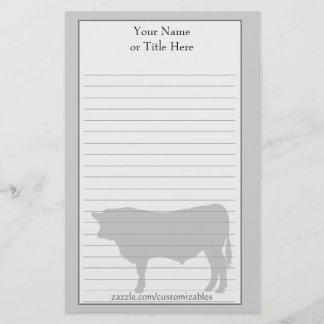 Angus Bull Stationery Briefpapier