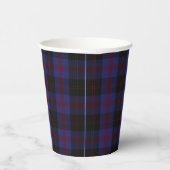 Angus Clan Scottish Kariert Pattern Paper Cups Pappbecher (Rechts)