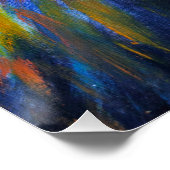 Angus Highland Cow Poster (Ecke)