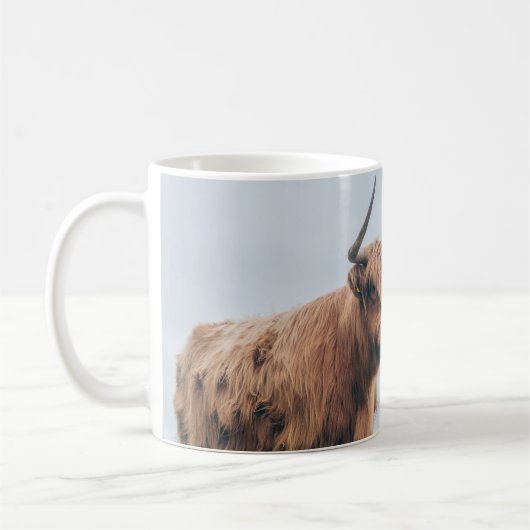 "Angus" Hochland-Kuh-Tasse Kaffeetasse (Links)