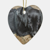 Angus Keramik Ornament (Links)