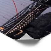 Angus L Macdonald Bridge, Halifax, Nova 2 Poster (Ecke)