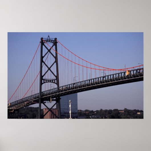 Angus L Macdonald Bridge, Halifax, Nova 2 Poster (Vorne)