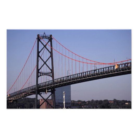 Angus L Macdonald Bridge, Halifax, Nova Fotodruck (Vorne)