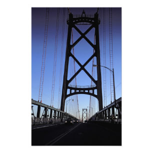 Angus L Macdonald Bridge, Halifax, Nova Fotodruck