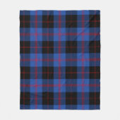 Angus Moderne Schottenmuster Fleecedecke (Vorderseite)