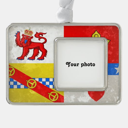 Angus Rahmen-Ornament Silber (Vorderseite)