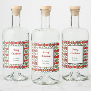 Angusina Alkoholflaschenetikett