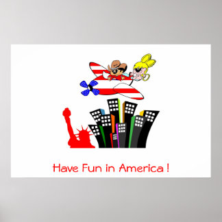 Angy und Roy erobern Amerika Poster