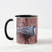 Anhaften Baum-Kleiber-Vogel-Tasse Tasse (Links)