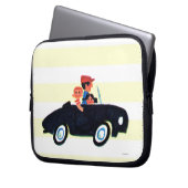 Anhalten der offenen Straße 3 Laptopschutzhülle (Vorderseite Links)