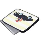 Anhalten der offenen Straße 3 Laptopschutzhülle (Vorne Knopf)