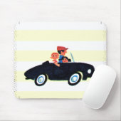 Anhalten der offenen Straße 3 Mousepad (Mit Mouse)