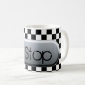 Anhalten des Prüfzeichens Kaffeetasse (VorderseiteRechts)