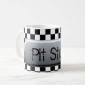 Anhalten des Prüfzeichens Kaffeetasse (Vorderseite Links)