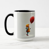 Anhalten und Lassend gehen Tasse (Links)