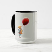 Anhalten und Lassend gehen Tasse (Vorderseite Links)