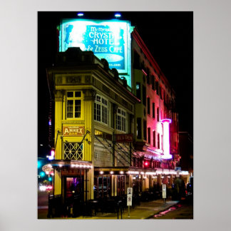 Anhang Bar in Portland Oregon Poster