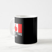 Anhang Eh! Funny Pro Canada Flag für Anti Kaffeetasse (Vorderseite Links)