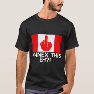 Anhang Eh! Funny Pro Canada Flag für Anti T-Shirt