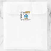 Anhang-Krebs der Runder Aufkleber (Tasche)
