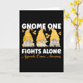 Anhang Krebsanblähung Krebs Bernsteinfarben Karte (Gelbe Blume)