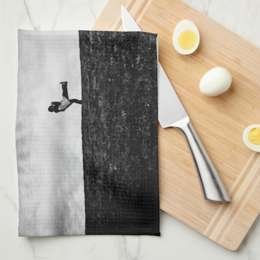 Anhänge auf Hügel Geschirrtuch (Viertel Falte)