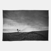 Anhänge auf Hügel Geschirrtuch (Horizontal)