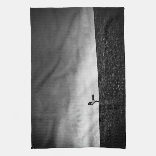 Anhänge auf Hügel Geschirrtuch (Vertikal)