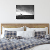 Anhänge auf Hügel Leinwanddruck (Insitu (Schlafzimmer))