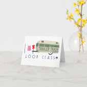 Anhänger-Abfall-Mitteilungskarten Karte (Gelbe Blume)