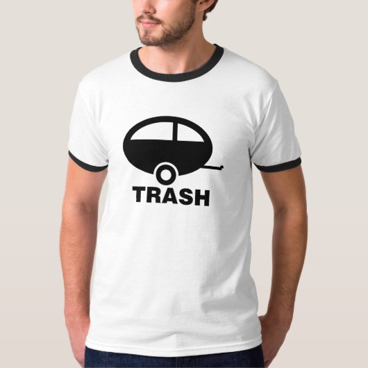Anhänger-Abfall-T - Shirt (Vorderseite)