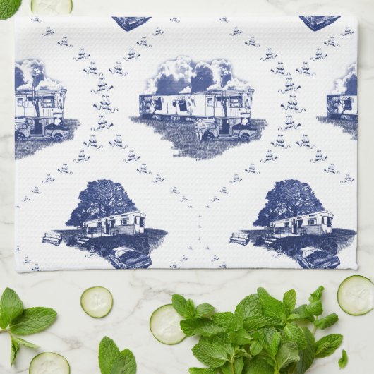 Anhänger-Abfall Toile [Geschirrtuch] Handtuch (Gefaltet)