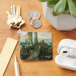 Anhänger des Meeres von Edouard Manet, Vintage Kun Schlüsselanhänger