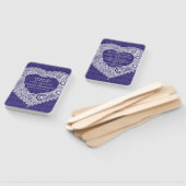 Anhänger des Stoffprogramms "Wedding white lace na Fächer (Non-assembled)