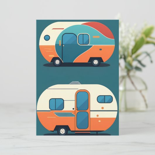 Anhänger Einladung (Stehend Vorderseite)