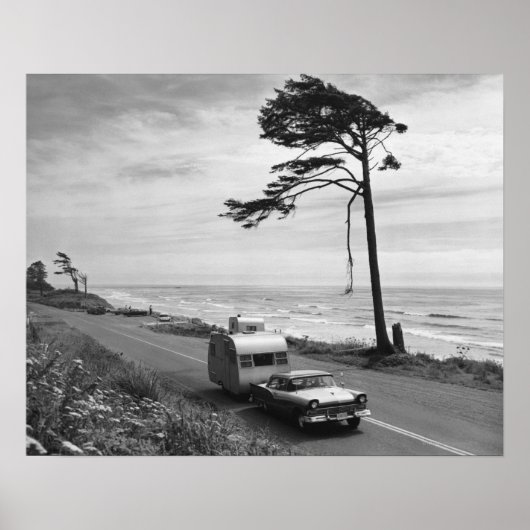 Anhänger für die Fahrzeugausziehung Poster (Vorne)